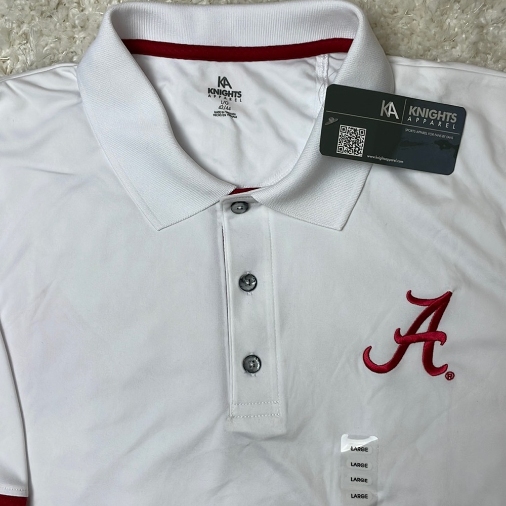 Mens Knights Apparel Alabama polo shirt - Picture 2 of 4